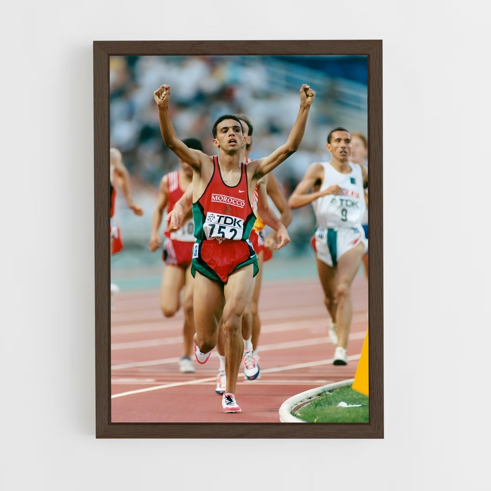 Poster L'Éclair de Marrakech – affiche Athlétisme (vue 5)